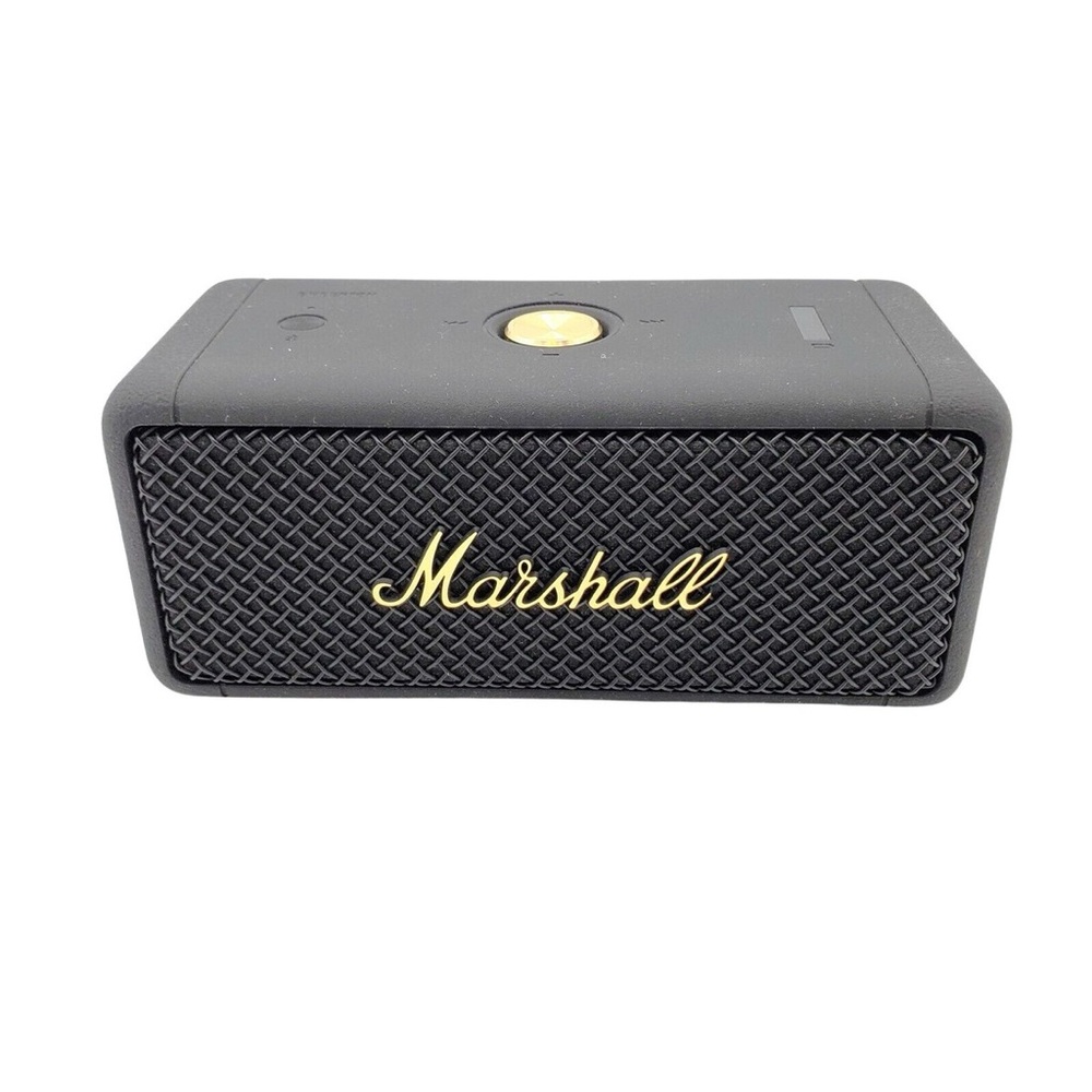 Marshall Black and Gold Portable Speaker